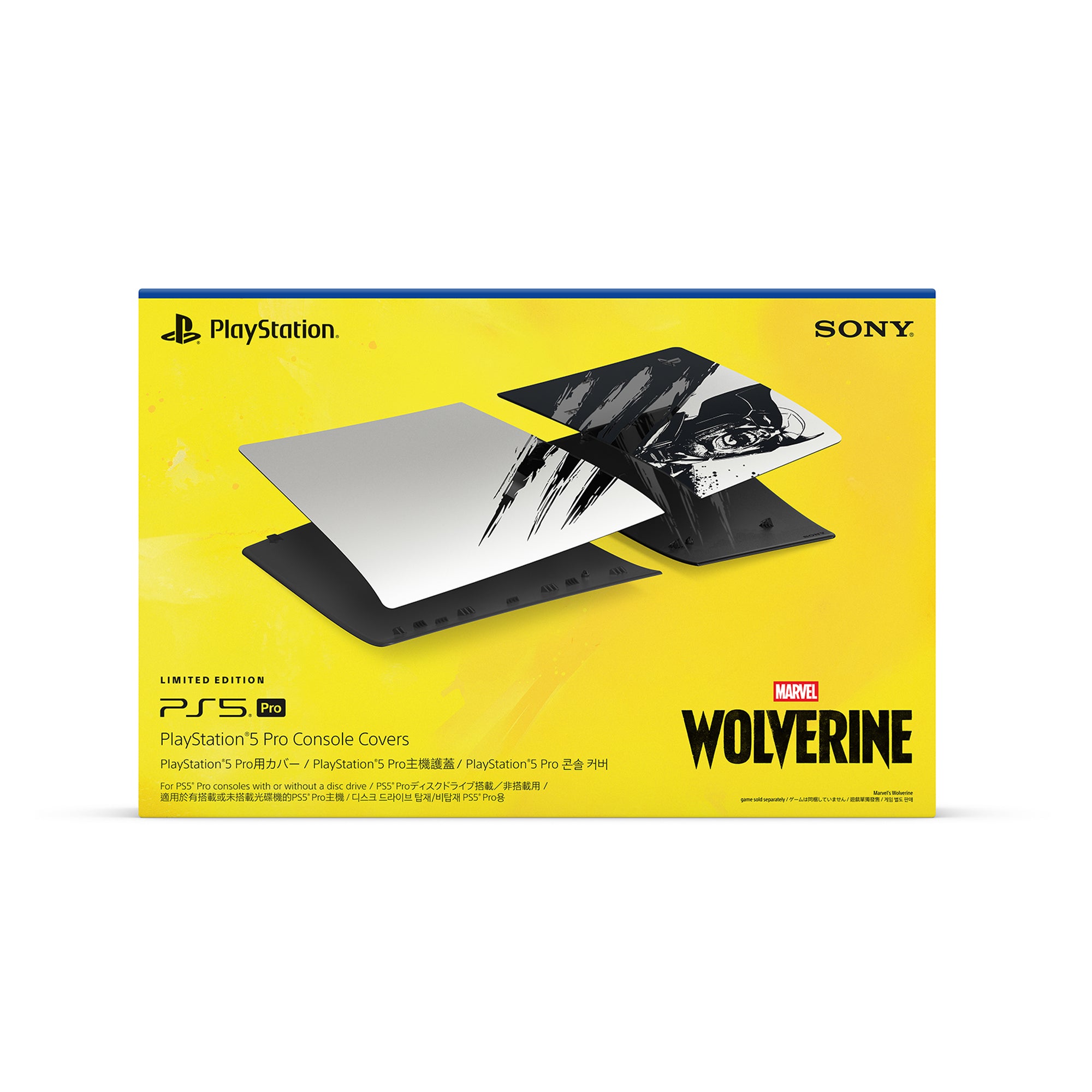 Cover Konsol PlayStation®5 Pro – Marvel’s Wolverine Adamantium Edisi Terbatas