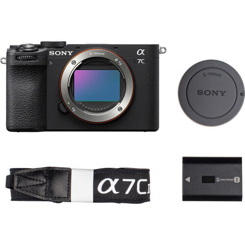 Sony a7C II Mirrorless Camera (Black) with Sony FE 50mm f1.2 GM Lens