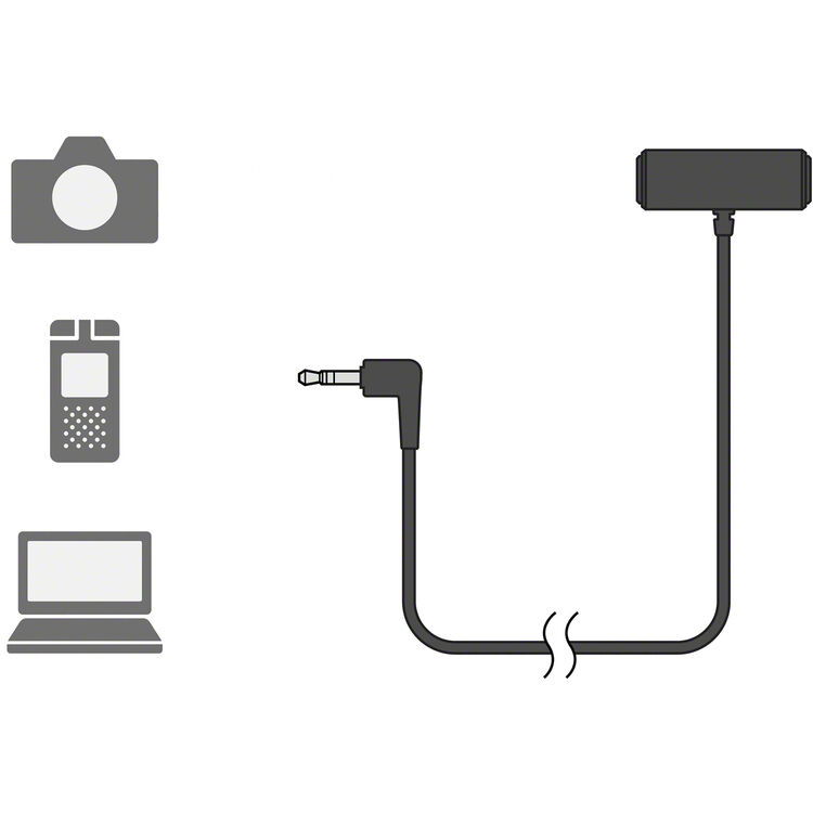 Sony ECM-LV1 Stereo Lavalier Microphone