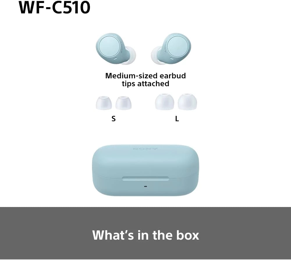 Sony WF-C510 True Wireless Earbuds Yellow