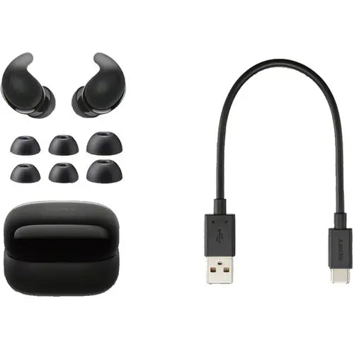 Sony WF-LS910N LinkBuds Fit Truly Wireless Earbuds with Noise Canceling Black