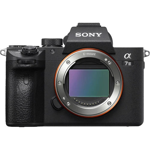 Sony Alpha a7 III Mirrorless Digital Camera (Body Only) + Sony FE 50mm f2.5 G Lens