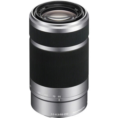 Sony E 55-210mm f4.5-6.3 OSS Lens (Silver)