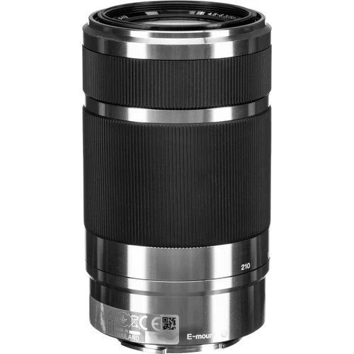 Sony E 55-210mm f4.5-6.3 OSS Lens (Silver)
